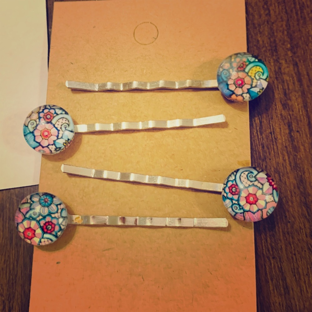 Handmade bobby-pins